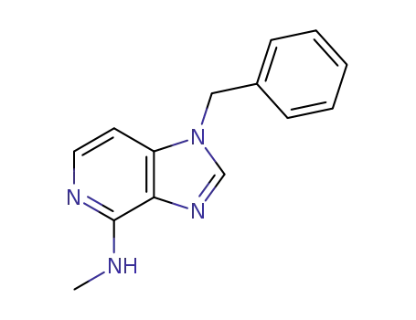 1-benzyl-4-methylamino-1H-imidazo<4,5-c>pyridine
