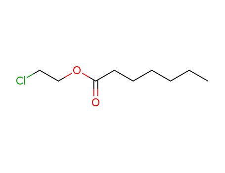 Molecular Structure of 5454-32-0 (2-chloroethyl heptanoate)