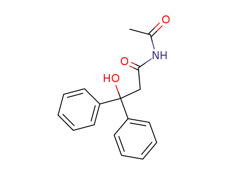 N-acetyl-3-hydroxy-3,3-diphenylpropanamide