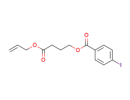 <4-(4-Jod-benzoyloxy)-buttersaeure>-allylester