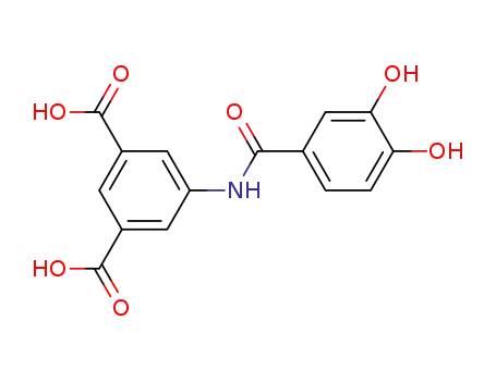 1,3-Benzenedicarboxylic acid, 5-[(3,4-dihydroxybenzoyl)amino]-