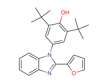 1-(3,5-di-tert-butyl-4-hydroxyphenyl)-2-(2-furyl) benzimidazole
