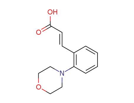 (E)-3-(2-morpholinophenyl)acrylic acid