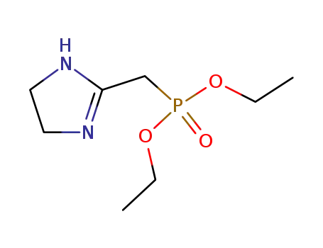 Phosphonic acid, [(4,5-dihydro-1H-imidazol-2-yl)methyl]-, diethyl ester