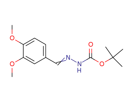 3-(3,4-Dimethoxybenzyliden)-carbazinsaeure-tert-butylester