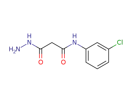 Propanoic acid, 3-[(3-chlorophenyl)amino]-3-oxo-, hydrazide