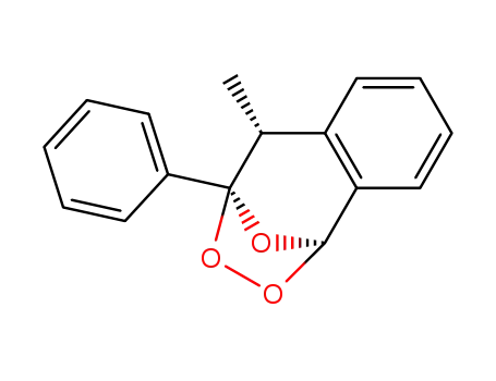 (1R,8R,9R)-8-Methyl-9-phenyl-10,11,12-trioxa-tricyclo[7.2.1.0<sup>2,7</sup>]dodeca-2<sup>(7)</sup>,3,5-triene