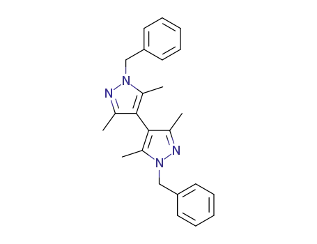 1,1'-dibenzyl-3,3',5,5'-tetramethyl-4,4'-bispyrazole