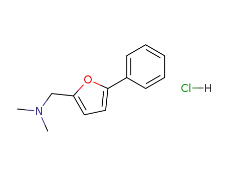 Dimethyl-(5-phenyl-furan-2-ylmethyl)-amine; hydrochloride