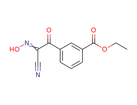 3-(3-Ethoxycarbonyl-phenyl)-2-oximino-3-oxo-propionitril
