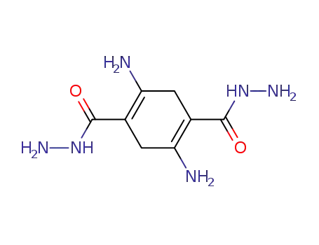 Molecular Structure of 91096-38-7 (1,4-Cyclohexadiene-1,4-dicarboxylic acid, 2,5-diamino-, dihydrazide)