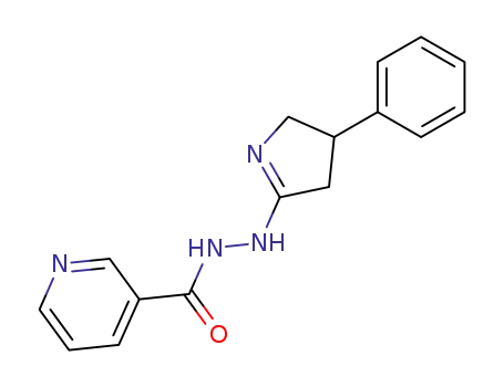 Nicotinic acid N'-(4-phenyl-4,5-dihydro-3H-pyrrol-2-yl)-hydrazide