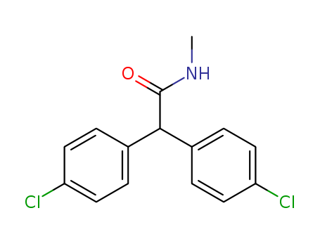 2,2-bis(4-chlorophenyl)-N-methyl-acetamide cas  6316-74-1