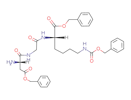 (S)-2-[2-((S)-2-Amino-3-benzyloxycarbonyl-propionylamino)-acetylamino]-6-benzyloxycarbonylamino-hexanoic acid benzyl ester