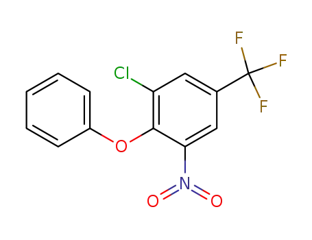 Benzene, 1-chloro-3-nitro-2-phenoxy-5-(trifluoromethyl)-