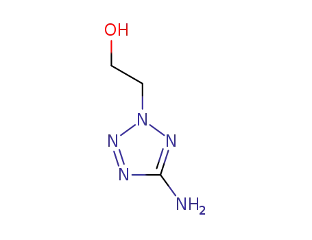 Molecular Structure of 15284-30-7 (2-(5-amino-2H-tetrazol-2-yl)ethanol)