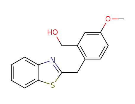 (2-benzothiazol-2-ylmethyl-5-methoxy-phenyl)-methanol