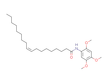 Molecular Structure of 140112-57-8 (9-Octadecenamide, N-(2,4,5-trimethoxyphenyl)-, (Z)-)