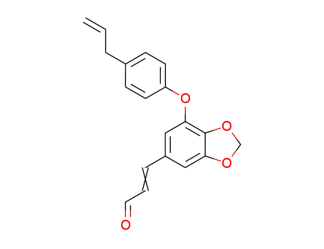 (E)-3-[7-(4-Allyl-phenoxy)-benzo[1,3]dioxol-5-yl]-propenal