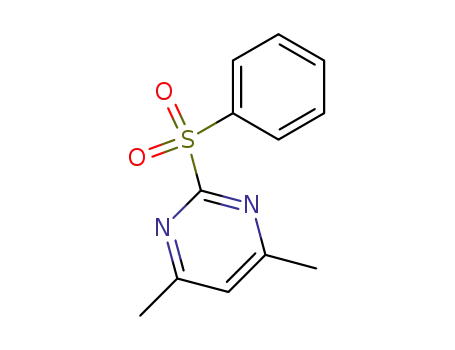 4,6-dimethyl-2-phenylsulfonylpyrimidine