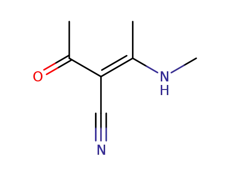 2-Butenenitrile, 2-acetyl-3-(methylamino)-, (Z)- (9CI)