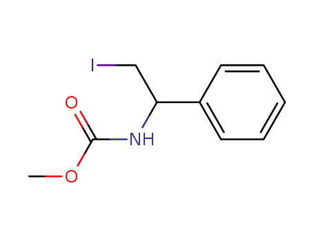 Molecular Structure of 22139-26-0 (methyl (2-iodo-1-phenylethyl)carbamate)