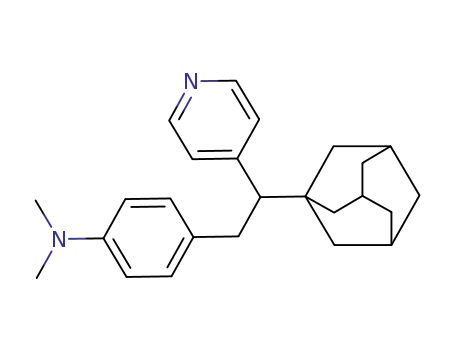 1-(Adamant-1-yl)-2-(4-dimethylaminophenyl)-1-(pyrid-4-yl)-ethan