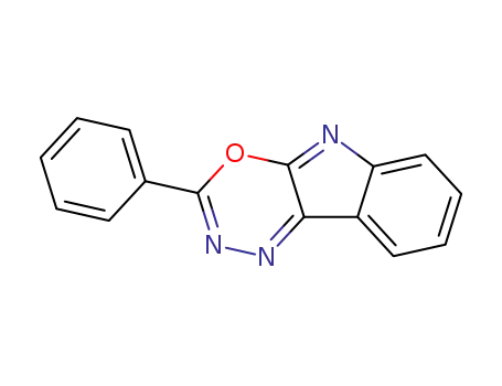 Molecular Structure of 125299-17-4 (2-Phenyl-<1,3,4>oxadiazino<5,6-b>indole)