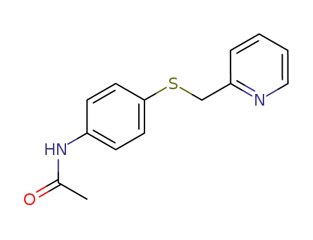 N-[4-(Pyridin-2-ylmethylsulfanyl)-phenyl]-acetamide