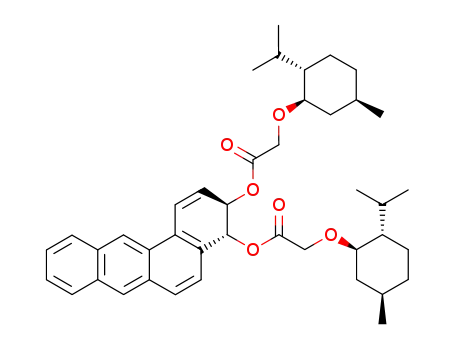 3,4-dihydrotetraphene-3,4-diyl bis({[5-methyl-2-(propan-2-yl)cyclohexyl]oxy}acetate)