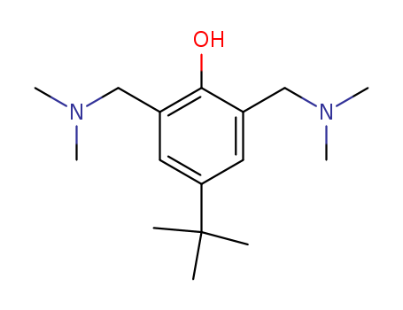 Phenol,2,6-bis[(dimethylamino)methyl]-4-(1,1-dimethylethyl)- cas  5414-79-9