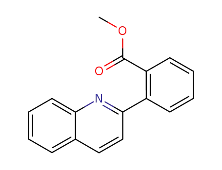 2-[2]quinolyl-benzoic acid methyl ester