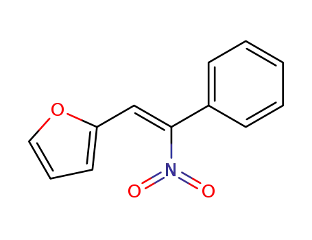 Molecular Structure of 20236-33-3 (2-(2-nitro-2-phenylethenyl)furan)