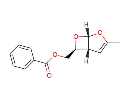 Benzoic acid (1R,5R,6S)-3-methyl-2,7-dioxa-bicyclo[3.2.0]hept-3-en-6-ylmethyl ester