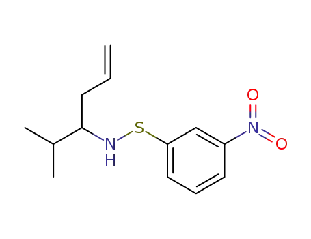 N-(1-Isopropyl-but-3-enyl)-S-(3-nitro-phenyl)-thiohydroxylamine