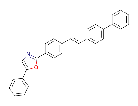 Oxazole, 2-[4-(2-[1,1'-biphenyl]-4-ylethenyl)phenyl]-5-phenyl-