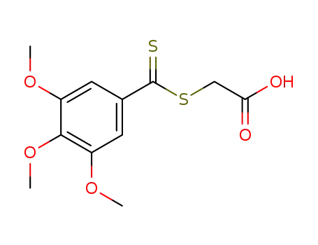 <(3,4,5-Trimethoxyphenylthioxomethyl)thio>acetic acid