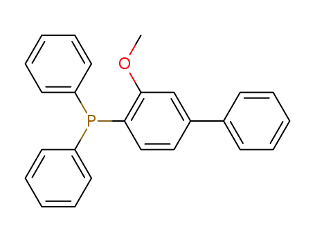 Molecular Structure of 68899-47-8 (Diphenyl(2-methoxy-4-phenyl-phenyl)-phosphin)