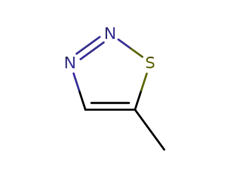 Molecular Structure of 50406-54-7 (5-Methyl-1,2,3-thiadiazole)