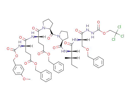 Z(OMe)-Glu(OBzl)-Glu(OBzl)-Pro-Pro-Ile-Ser(Bzl)-NHNH-Troc