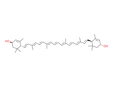 Molecular Structure of 78306-12-4 (Lactucaxanthin)