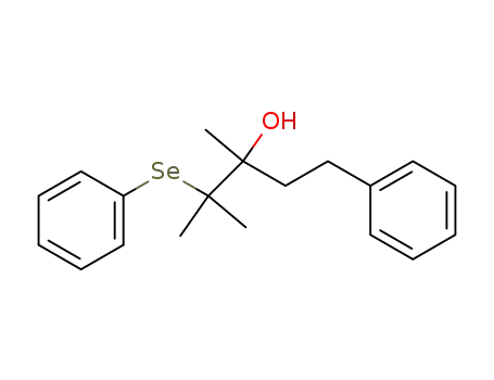 2,3-Dimethyl-2-phenylseleno-5-phenyl-3-pentanol