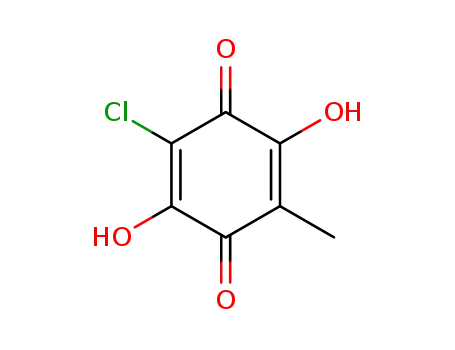 2,5-Cyclohexadiene-1,4-dione, 2-chloro-3,6-dihydroxy-5-methyl-