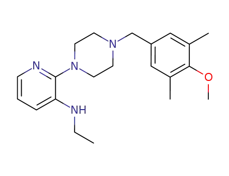 N-ethyl-2-[4-(4-methoxy-3,5-dimethylbenzyl)piperazin-1-yl]pyridin-3-amine