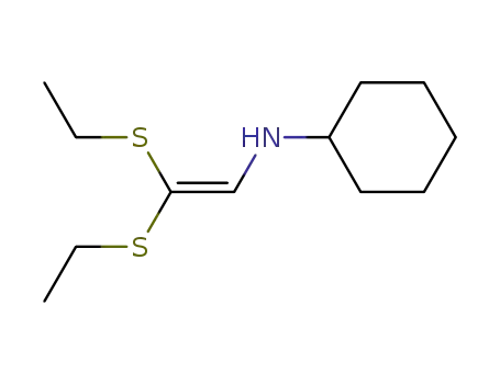 (2,2-Bis-ethylsulfanyl-vinyl)-cyclohexyl-amine
