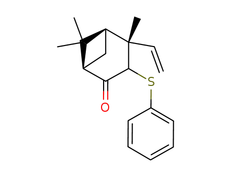 (1R,4S,5S)-4,6,6-Trimethyl-3-phenylsulfanyl-4-vinyl-bicyclo[3.1.1]heptan-2-one