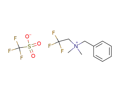 Benzyldimethyl(2,2,2-trifluoroethyl)ammonium triflate