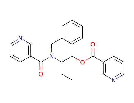 2-((Phenylmethyl)(3-pyridinylcarbonyl)amino)butyl 3-pyridinecarboxylate