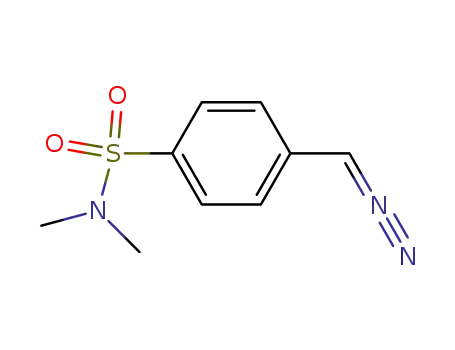 Molecular Structure of 71398-36-2 (4-diazomethyl-N,N-dimethylbenzenesulfonamide)
