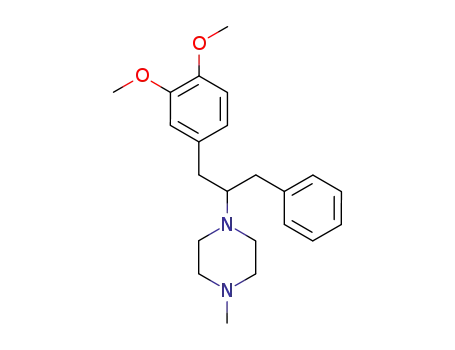 1-<1-(3,4-dimethoxyphenyl)-3-phenyl-2-propyl>-4-methylpiperazine